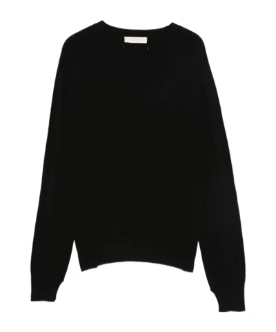 TWINSET ROUND-NECK CASHMERE-WOOL SWEATER