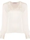 Twinset Twin-set Shirts In Neutrals