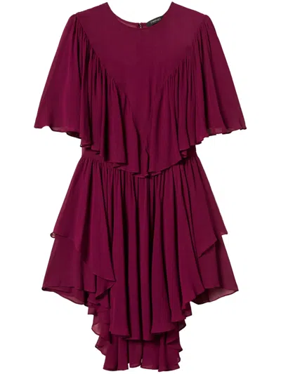 TWINSET RUFFLED MINI DRESS