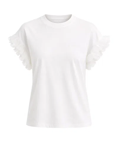 TWINSET RUFFLED T-SHIRT
