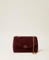 Twinset Sac À Bandoulière « Dreamy » Réversible En Cuir