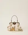 Twinset Sac À Bandoulière Jacquard À Fleurs