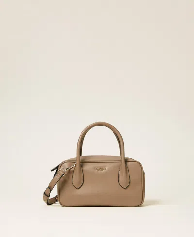 Twinset Sac Bowling Moyen Avec Logo