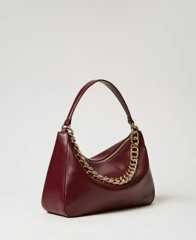 Twinset Sac « Liliane » Moyen En Cuir