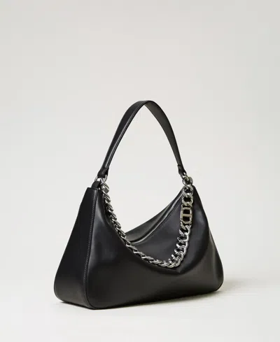 Twinset Sac « Liliane » Moyen En Cuir