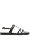 Twinset Twin-set Sandal In Black