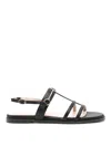 Twinset Twin-set Sandal In Black