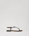 Twinset Sandales Plates Nu-pieds Avec Strass In Multi
