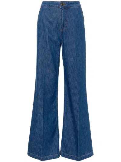 Twinset Sartorial Jeans In Blue