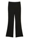 Twinset Flared Trousers In Black