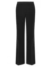 Twinset Satin Detail Trousers In Black