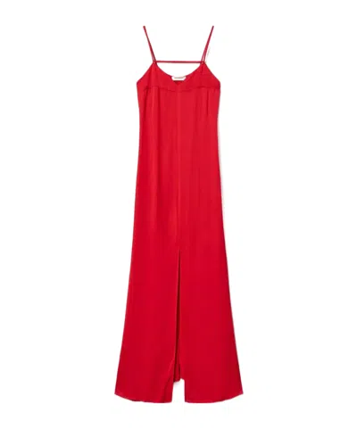 TWINSET TWINSET SATIN CREPE LONG DRESS