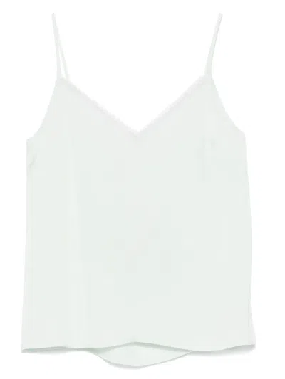 Twinset Satin Top In White
