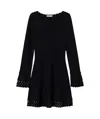 Twinset Falerd Black Mini Dress In Black