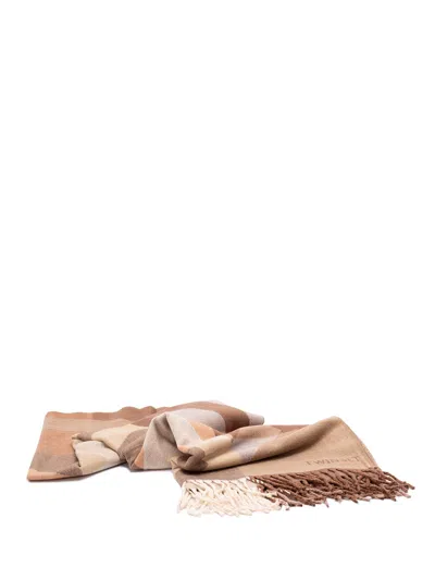 Twinset Scarf In Brown