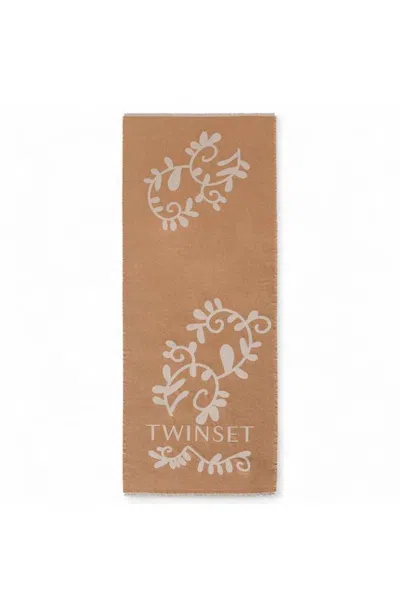 Twinset Scarf Twin-set Donna Beige - 242to5100-11754