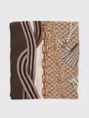 Twinset Modal Tech Scarf In Brown