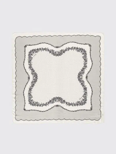 Twinset Scarf Woman In Gray