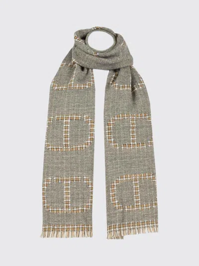 Twinset Scarf Woman  In Gray
