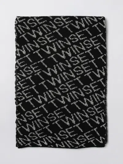 Twinset Scarf Woman  In Black