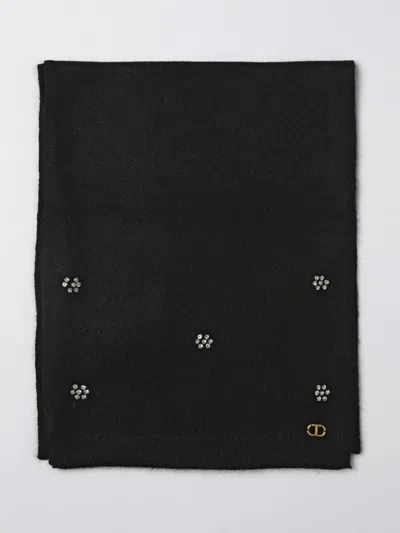 Twinset Scarf Woman  In Black