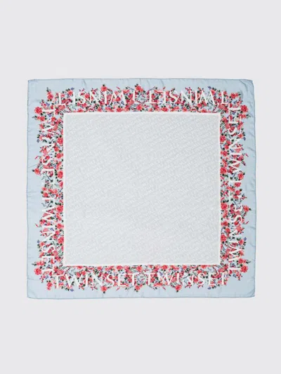 Twinset Scarf Woman  In Blue