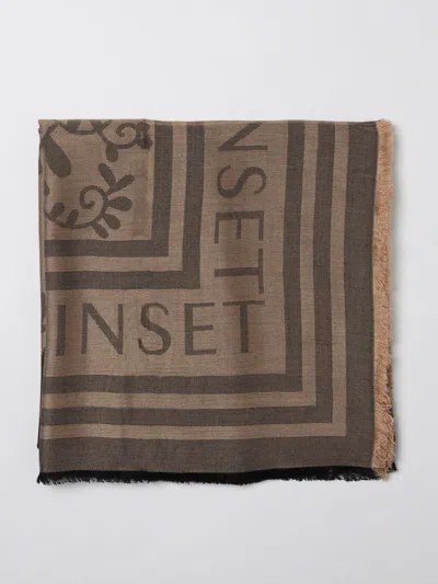 Twinset Scarf Woman  In Brown