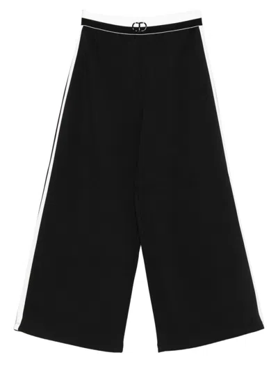 Twinset Kids' 'scuba' Pants  In Black