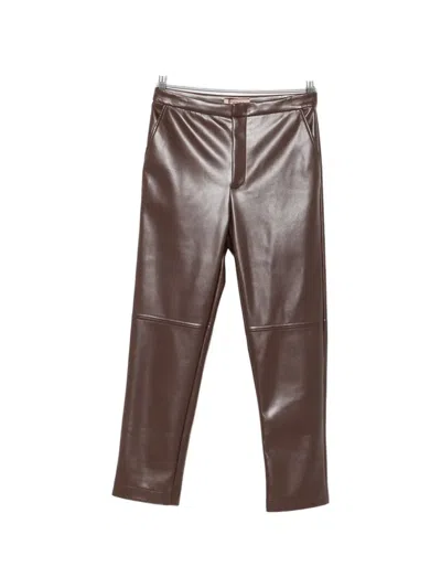 Twinset Seam-detail Trousers In Brown