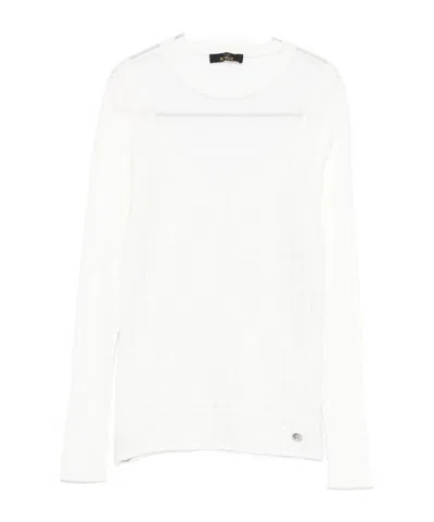 TWINSET SEE-THROUGH SWEATER