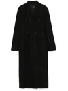 Twinset Twin-set Coats Black In Black