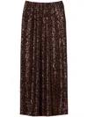 TWINSET SEQUINED LONG SKIRT