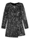 Twinset Sequinned Dress In Black