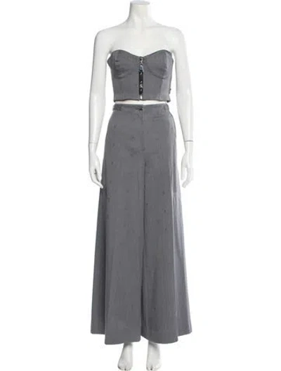 Pre-owned Twinset Set In Gray