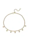 Twinset Shell-charm Chain Belt In Gold