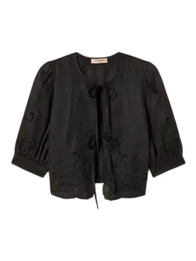 Twinset Shirt In Brown