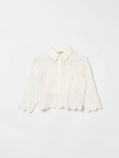 Twinset Shirt Kids  In White