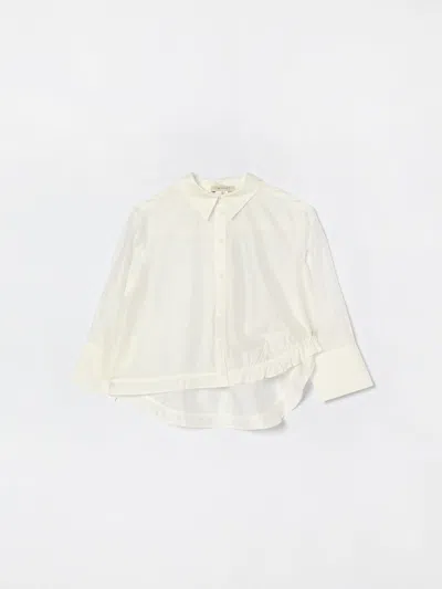 Twinset Kids' シャツ  ボーイ カラー ホワイト In White