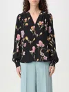 Twinset Twin Set 'iris' Shirt In Black