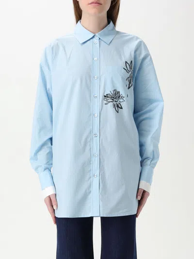 Twinset Shirt  Woman Color Blue