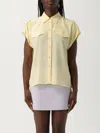 Twinset Camicia Color Burro In Neutral