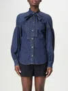 Twinset Twin-set Denim Shirt In Denim