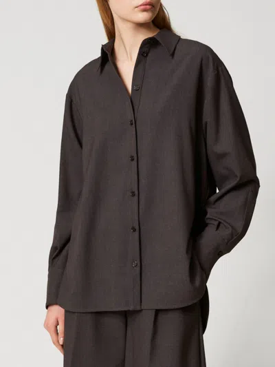 Twinset Shirt  Woman Color Grey In Black