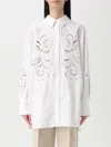 Twinset Twin-set Stylish And Versatile Shirts In White