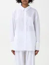 Twinset Shirt  Woman Color White In White