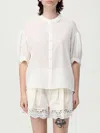 Twinset Shirt  Woman Color White In White