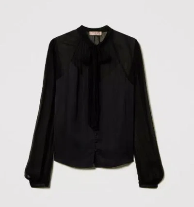 Twinset Shirts In Black