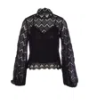 Twinset Top Blacks And Greys In Black