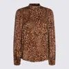 Twinset Brown Viscose Shirt