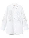 Twinset Twin-set Stylish And Versatile Shirts In White